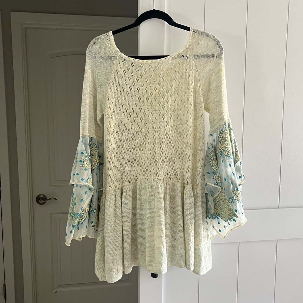 Free People Long Sleeved Tunic Sweater - Picture 4 of 5